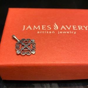 RETIRED Lacey James Avery Twisted Wired Cross